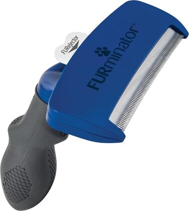 Furminator для собак великих порід з короткою шерстю - щітка для видалення підшерстка, покращений дизайн
