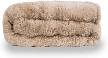Електрична ковдра Cecotec HeatConfort ThermalBlanket 160x130 см з автоматичним вимкненням та 9 рівнями нагріву. М'яка флісова ковдра Coral