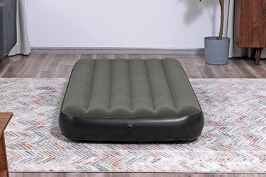 Надувний матрац Bestway Tritech Twin Grau 188x99x25 см - двоспальний, сірий