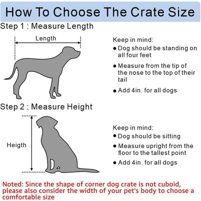 Клітка для собак ROOMTEC 106,7 см, кутова, з мискою, дерев'яна, для дому, 42.5'x23.8'x26.7'