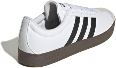 Жіночі кросівки Adidas VL Court Base, 40 EU, білий, чорний, сірий