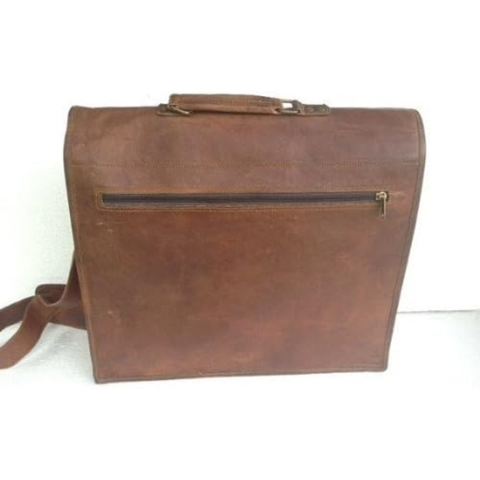 Сумка-портфель Komal's Passion Leather KPL 45.7 см (18 дюймів) шкіряна для ноутбука та документів, чоловіча сумка-месенджер