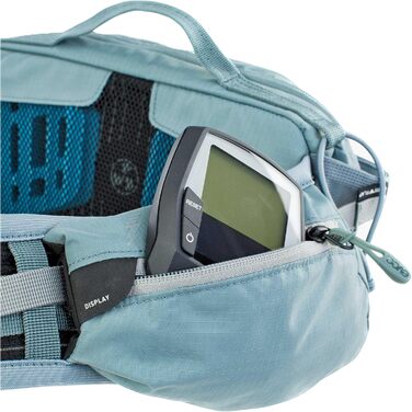 EVOC Hip Pack Pro E-Ride: поясна сумка для електровелосипеда (3L, AIRFLOW, AIRO FLEX, VENTI, тримач для пляшки)