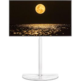Adjustable TV Floor Stand for 32-65 inch LED LCD OLED TVs - Swivel & Height Adjustable, up to 40kg, Cable Management