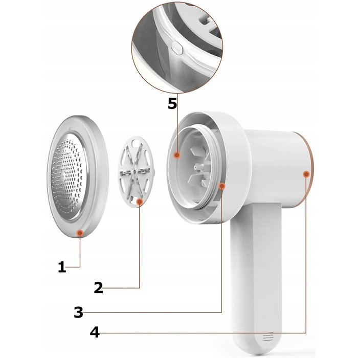 Машинка для видалення ковтунців TODOMI FR-05