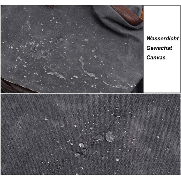 Водонепроникна фотосумка Neuleben для DSLR, наплічна, вінтаж, велика, з канвасу та шкіри, зелена