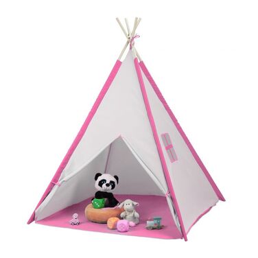 Ігровий намет Relaxdays Teepee з килимком для підлоги
