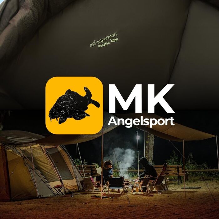 Крісло для риболовлі MK Angelsport 5 Seasons Pro Carpchair – зручне, розкладне, регульоване, до 130 кг