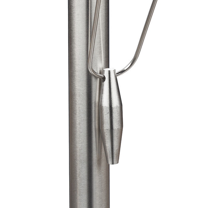 Relaxdays Stainless Steel Standing Kitchen Towel Holder