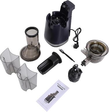 Juicer Slow Juicer, 250W Compact Electric Juicer 800 ml Juice Press for Vegetables and Fruits
