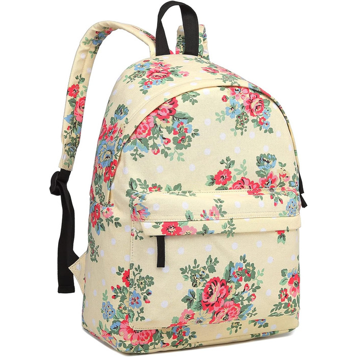 Жіночий рюкзак KONO: стильний рюкзак-сумка для підлітка, дівчини, на кожен день, для школи, роботи, подорожей (бежевий)