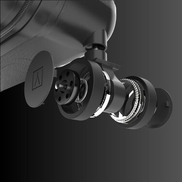 Набір валіз NUMADA Upfly T10 ABS (4 шт.): ручна валіза 55x40x20 см, середня 60 л, велика 78 л + косметичка. Міцний та надійний багаж.