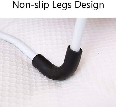 Регульований столик для ноутбука в ліжко, підставка для ноутбука, підставка для читання, 60 x 40 см (Блакитний)