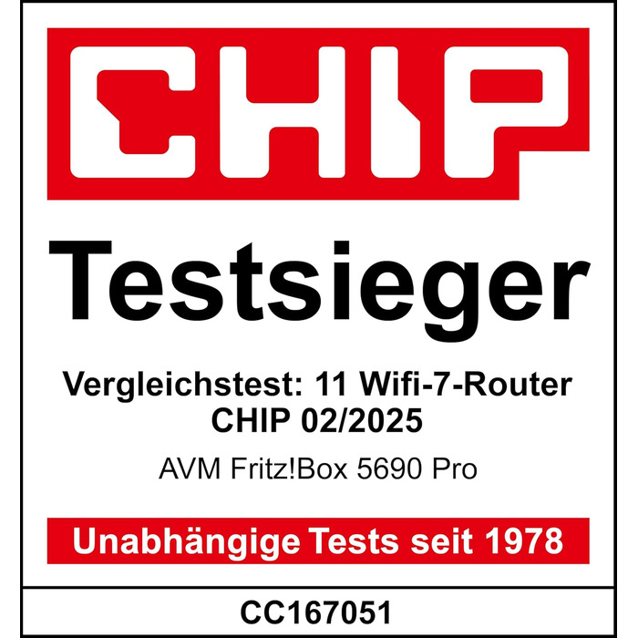 Роутер FRITZ!Box 5690 Pro: Wi-Fi 7, DSL/Glasfiber, Mesh, DECT, 18.5 Gbit/s