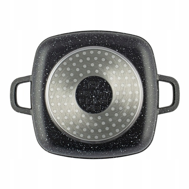 Каструля традиційна Kinghoff Stone, 3,7 л