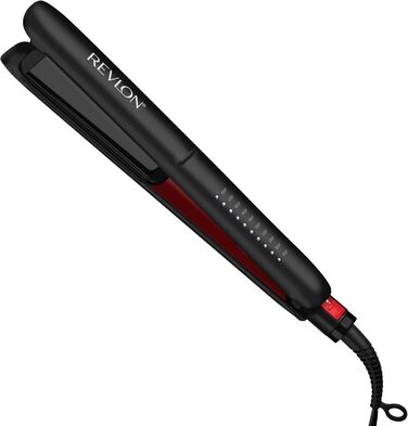 Revlon SmoothStay 25mm Coconut Oil Infused Flat Iron with Travel Pouch - RVST2211P