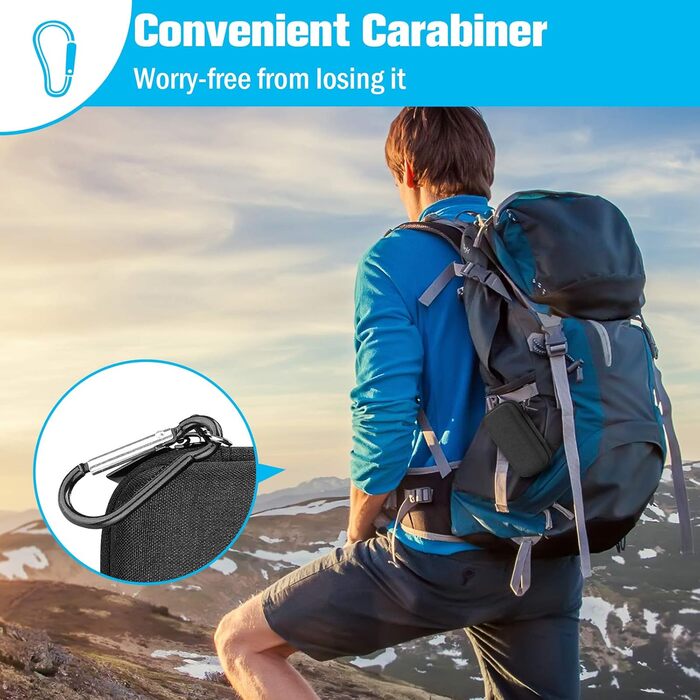 Чохол для SSD дисків SanDisk Extreme PRO/Extreme Portable SSD/Crucial X8 Portable SSD ProCase - чорний