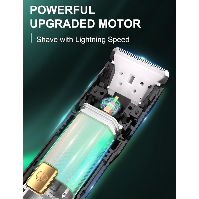 Електричний триммер для чоловіків 3-в-1 Intimrasierer: триммер для носа, обличчя та тіла, IPX7, чорний