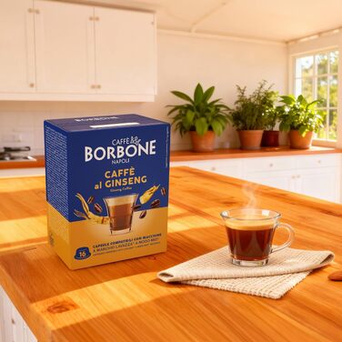 Кава в капсулах Caffè Borbone Don Carlo Ginseng, сумісні з Lavazza A Modo Mio, 100 шт