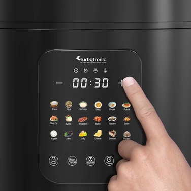 Мультиварка TurboTronic TT-DMC18 BLACK, 860 Вт, 5 л, 18 програм