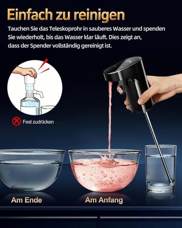 Електричний декантер для вина 5-в-1 з регулюванням дозування, цифровий виливач, автоматичний дозатор вина, чорний | Подарунок