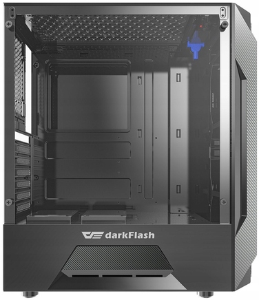Корпус для комп'ютера Darkflash LEO, чорний, ATX, USB 3.0, Midi Tower