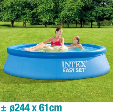Intex 1942 L Inflatable Pool (244 x 61 cm)