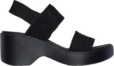Skechers Cali Day сандалі жіночі на підборах, чорні плетені (35 EU)