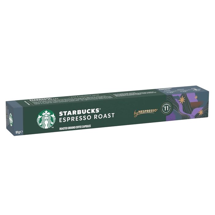 Кава в капсулах Starbucks Espresso Roast для Nespresso, темна обсмажка, 80 капсул