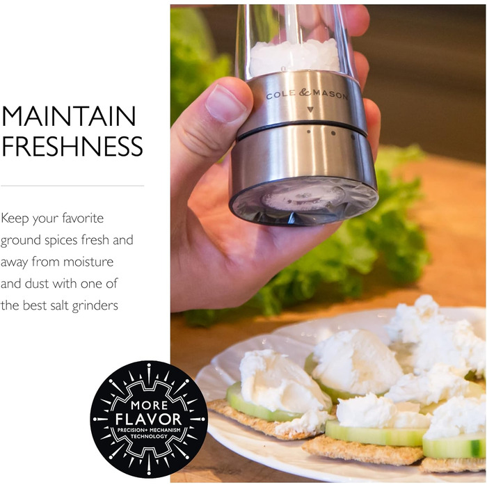 Карусель для спецій та трав Cole & Mason H121808U, 16 відділень, Чорний/Нержавіюча сталь