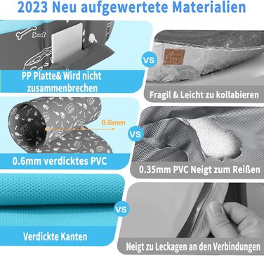 Басейн для собак Demigreat, 80/120/160 см, складаний, PVC, для великих та маленьких собак