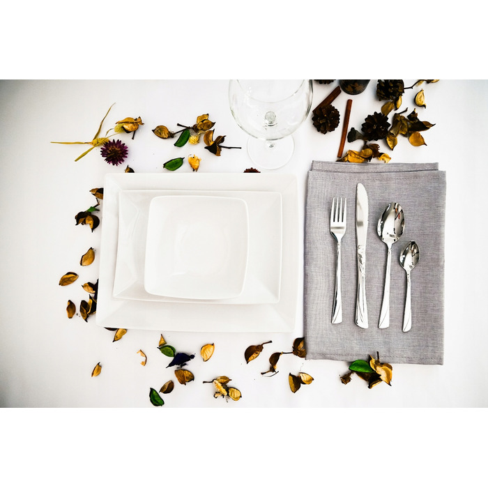 Набір столових приборів Zilner у кейсі, 72 предмети