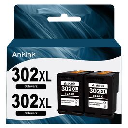 Картриджі ANKINK 302XL для принтера HP 302 XL, чорні (комплект 2 шт.)
