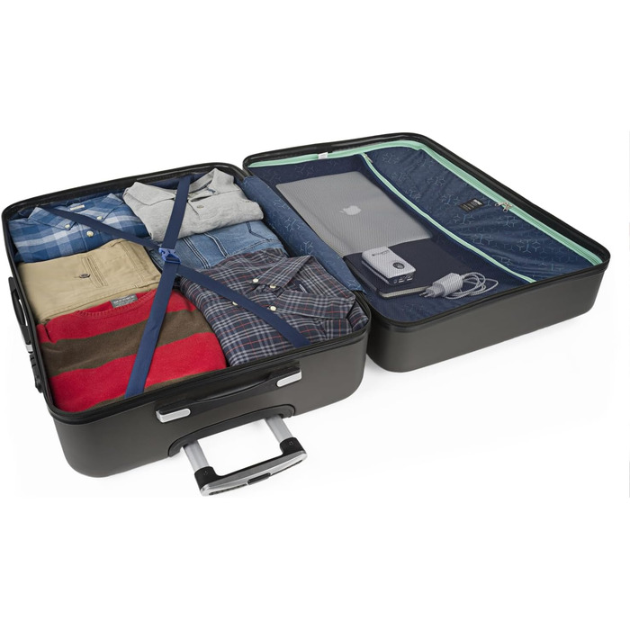 Набори валіз SKPAT: дорожні кофри, набір валіз, валізи з жорстким корпусом, набір валіз на коліщатках, багаж. Велика вибір валіз та ролерів для кожної подорожі! Колір: антрацит.