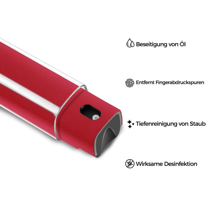 Очищувач екрану для мобільних пристроїв 2шт (сірий + рожевий) з щіткою, 10мл