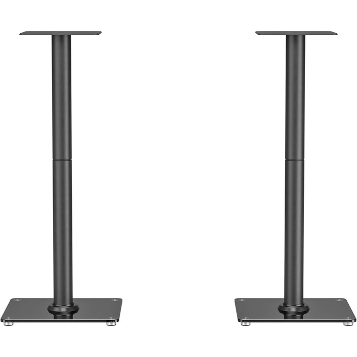 Підставка для колонок HALTERUNGSPROFI LSTSL4-B: металева, для сателітної акустики, пара (2 шт.), до 25 кг