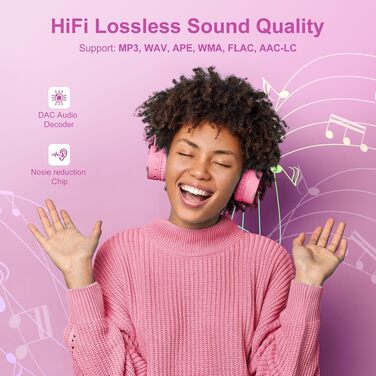 MP3 плеєр SWOFY з Bluetooth 5.3, 64ГБ, HiFi звук, вбудований динамік, FM-радіо та диктофон, 2.4