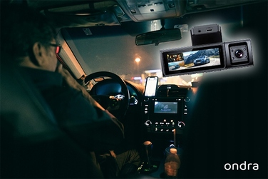 Автомобільний відеореєстратор Ondra XR170 4K UHD: 3 камери, GPS, Wi-Fi