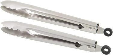 KitchenAid Universal Kitchen Tongs, Stainless Steel, 2-Piece
