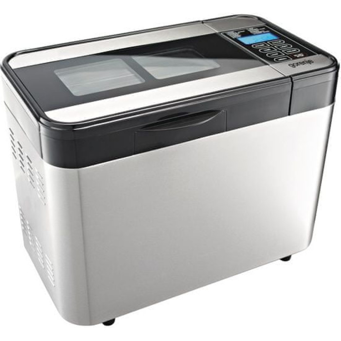 Хлібопічка Gorenje BM1400E, сріблястий/сірий, 815 Вт
