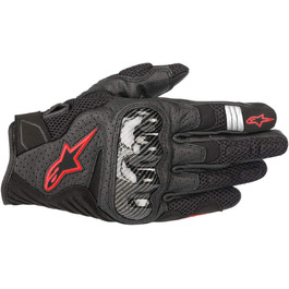 Мотоциклетні рукавички Alpinestars SMX-1 Air V2 чорні/червоні, розмір L