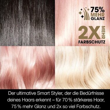 Випрямляч для волосся ghd Platinum+ чорного кольору - професійний стайлер для всіх типів волосся, захист кольору, більше блиску, нова упаковка
