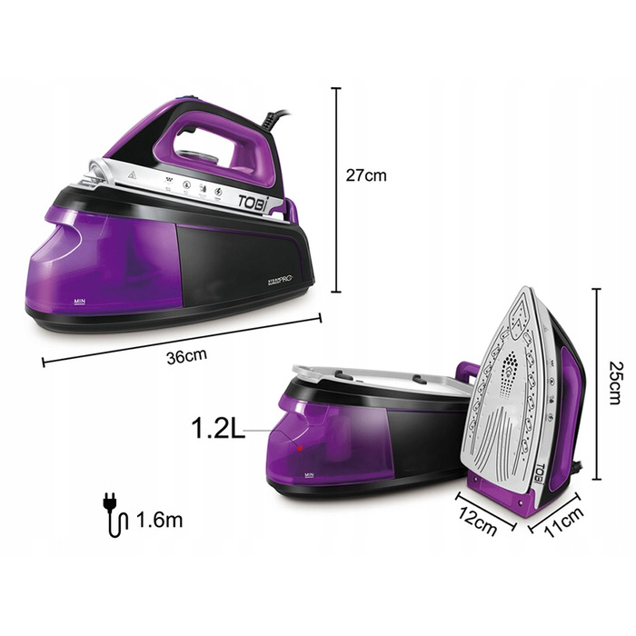 Праска Verk Group TOBI TB-962 2400 Вт