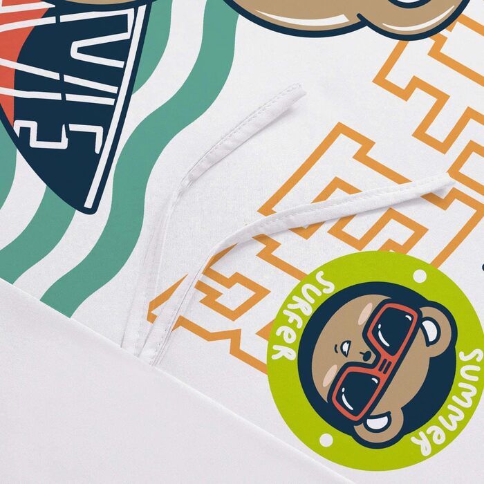 Комплект постільної білизни для дитячого ліжечка DJDEA 100x135 см - Динозаври, м'яка мікрофібра, 2 шт. (з наволочкою 40x60 см)