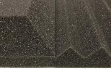 Акустичні шумопоглинаючі панелі Studio-Dämmplatten від Advanced Acoustics, пінополіуретан, 30.5 см, NRC 0.80 (1.48 кв.м), 16 шт.