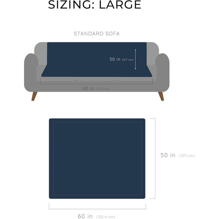 Плед з штучного хутра GRACED SOFT LUXURIES, теплий, м'який, сірий, розмір L (127 x 152,4 см)