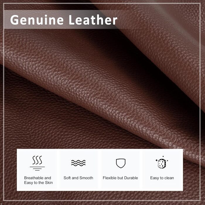 Сумка жіноча шкіряна Befen, шопер середнього розміру з ручками та 2 ремінцями через плече, колір кава