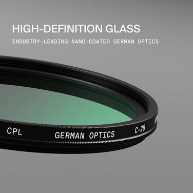 Поляризаційний фільтр Gobe CPL 49mm (Pro) для об'єктивів