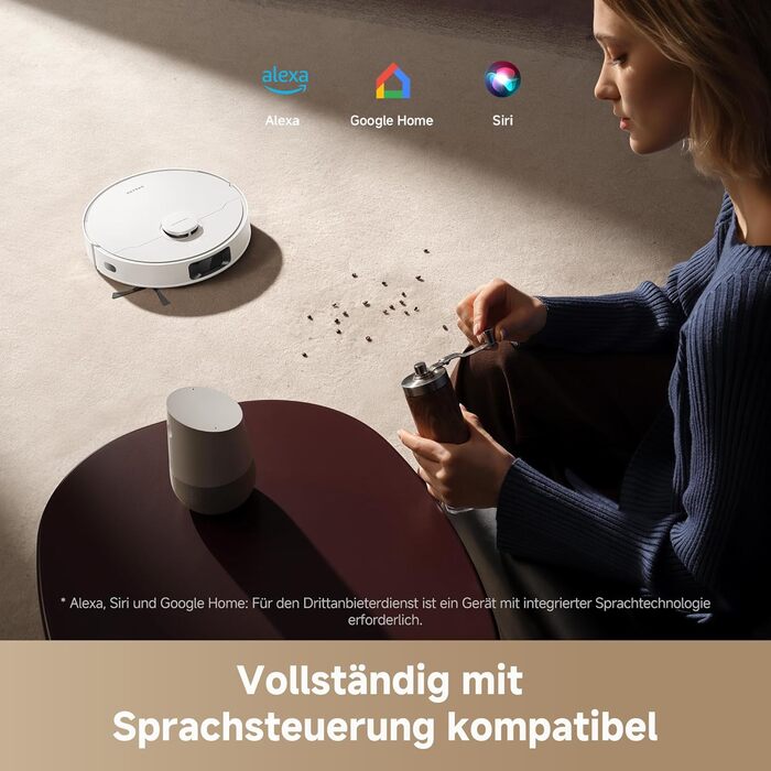 Робот-пилосос Dreame D10 Plus Gen 2 з функцією миття, автоматичним випорожненням, LiDAR-навігацією, потужністю 6000 Па та акумулятором на 285 хвилин