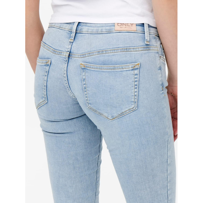 Джинси скінні жіночі ONLY CORAL, низька посадка, блакитний денім, розмір 32